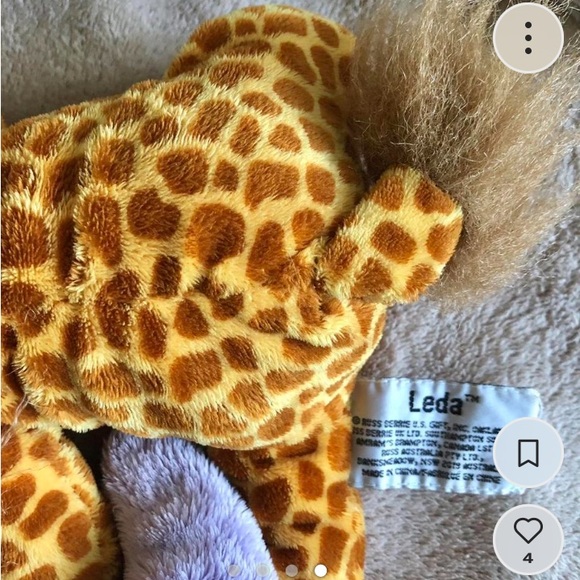 Russ Celeste Starfish and Leda Giraffe plush toys bundle - Picture 4 of 4